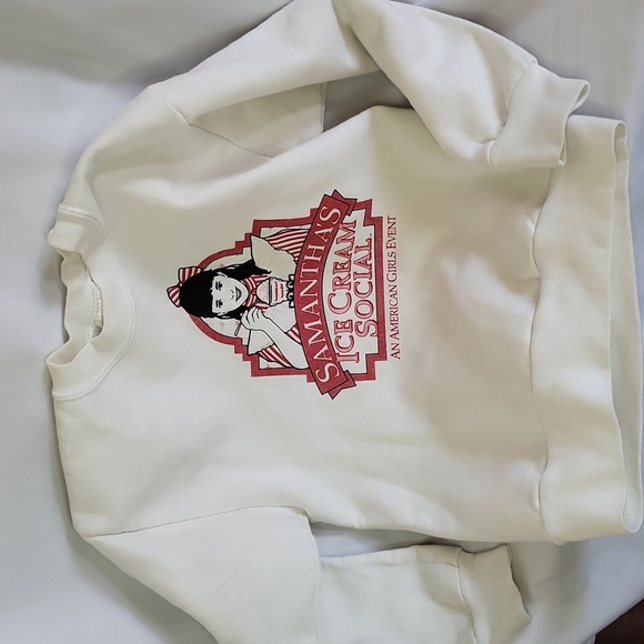 American Girl Samantha's Icecream Social Event 1998? Sweatshirt Girls M 10-12 - Picture 4 of 12